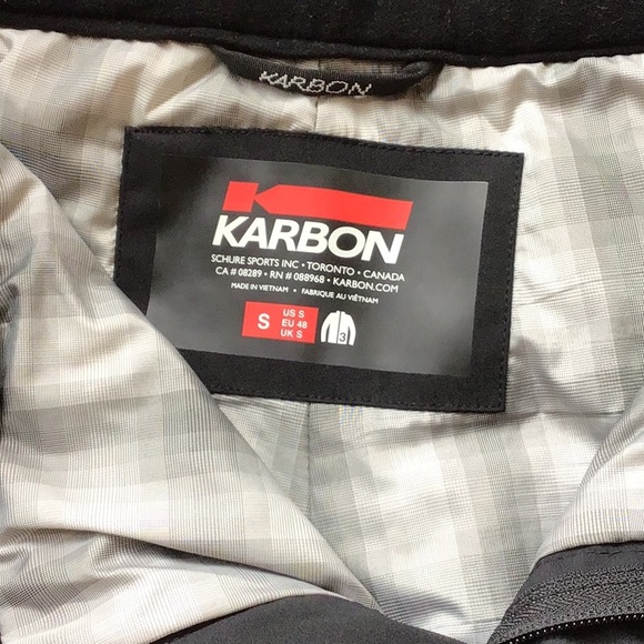 KARBON SILVER INSULATED SKI PANTS SIZE S ( SMALL ). - Picture 7 of 9